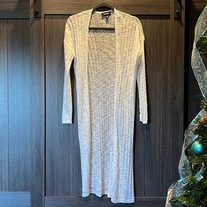 Express XS cardigan long style sweater